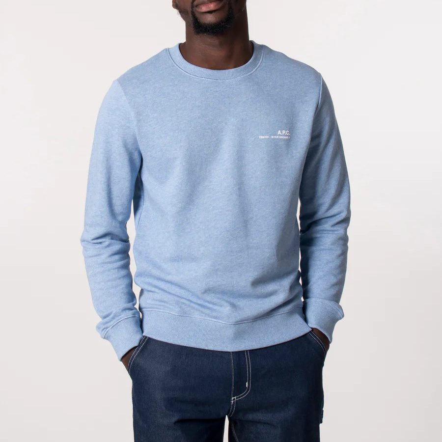 A.P.C. Logo Crewneck Sweatshirt (COGAU-H27608)