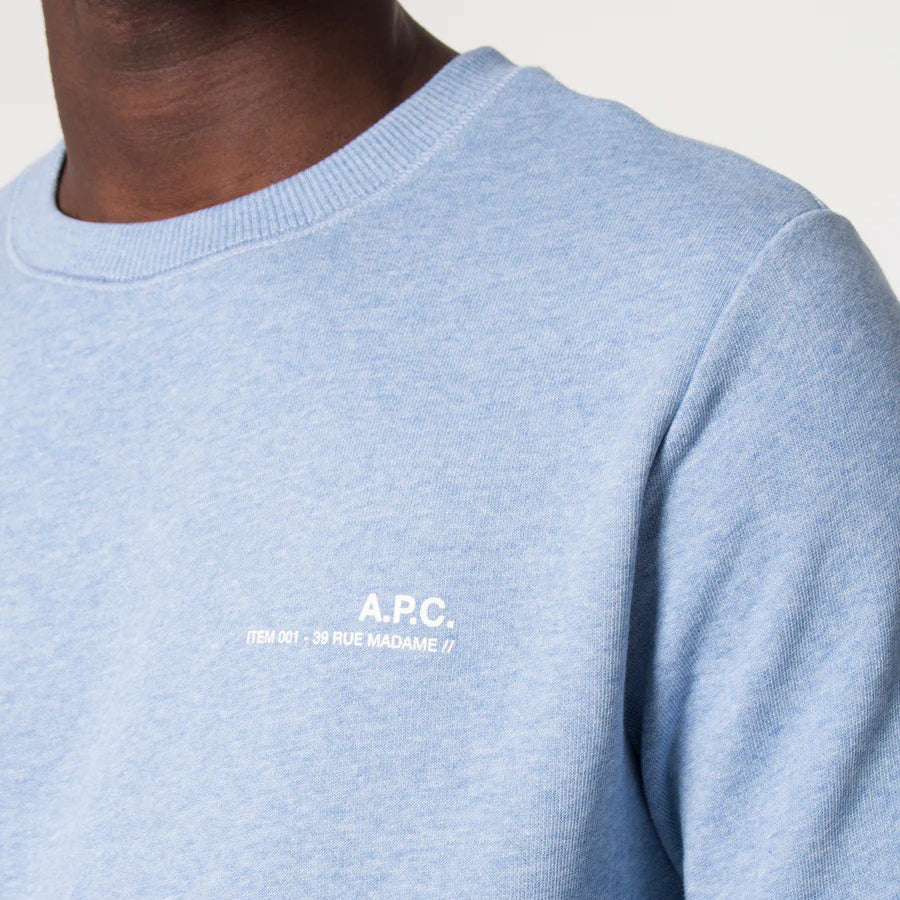 A.P.C. Logo Crewneck Sweatshirt (COGAU-H27608)