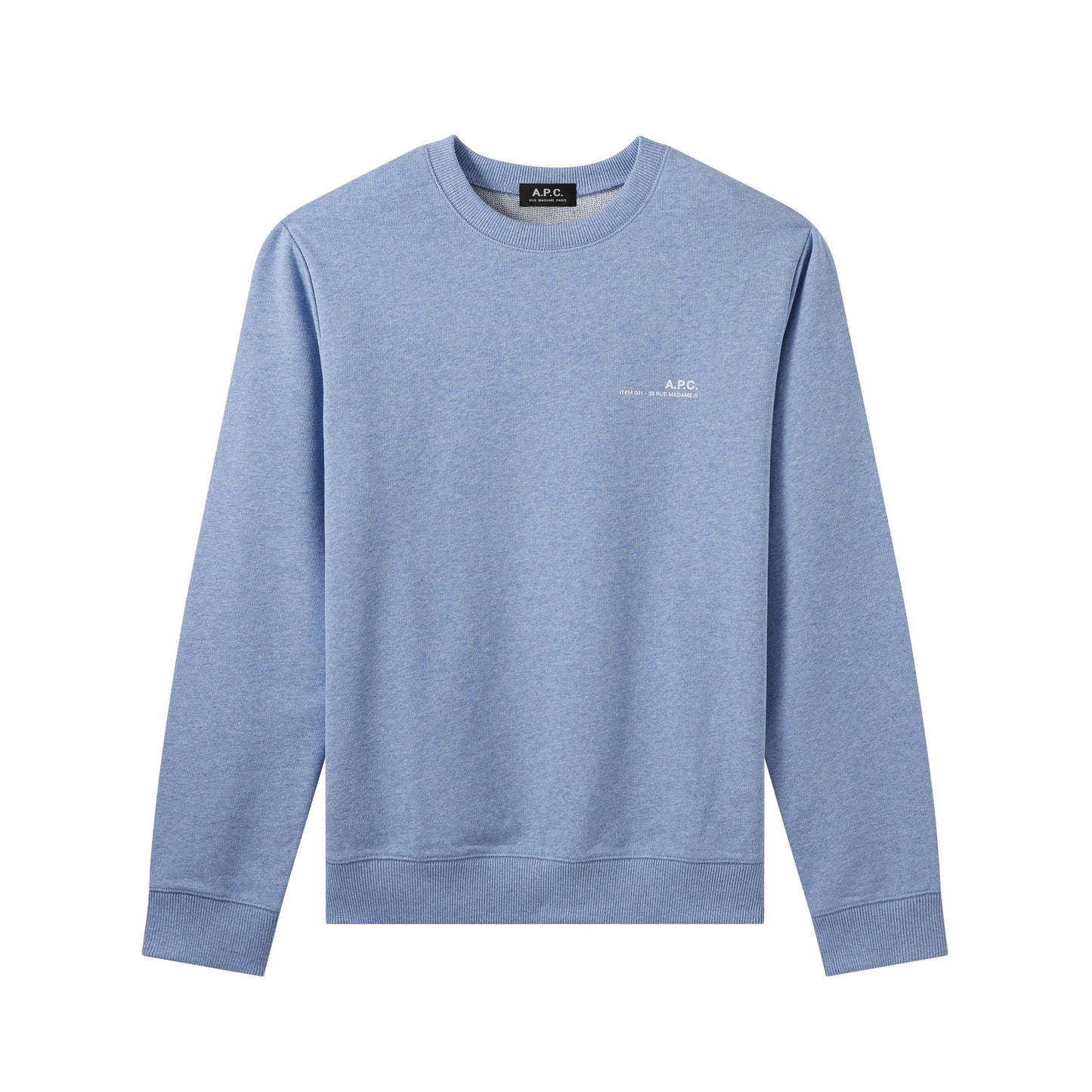 A.P.C. Logo Crewneck Sweatshirt (COGAU-H27608)