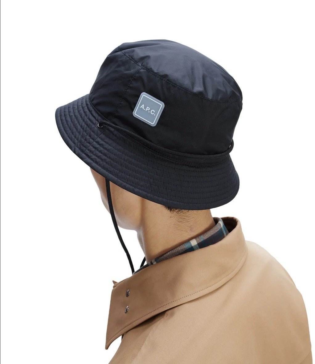 A.P.C. Logo Patch Bucket Hat (PSAHT-M24118)
