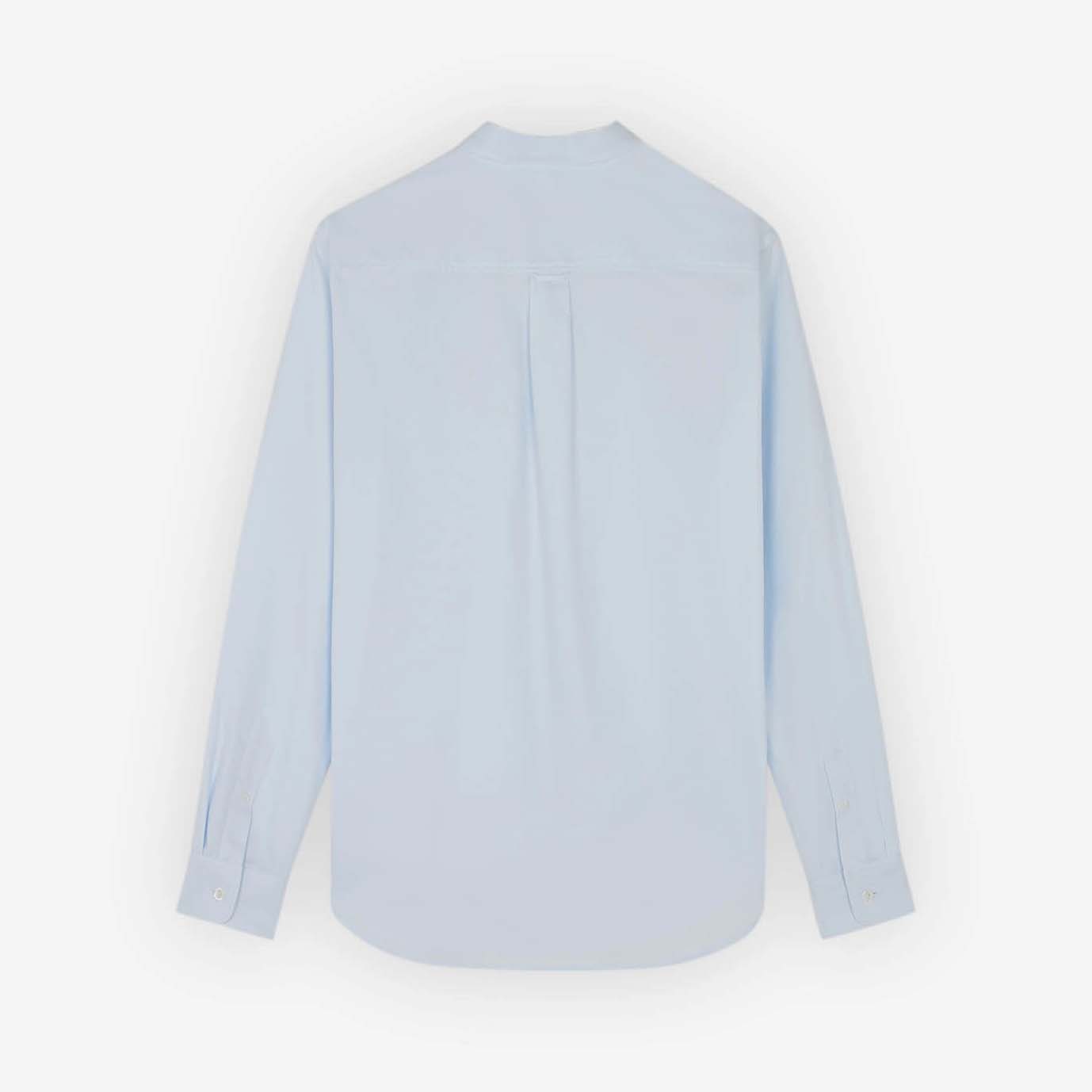Maison Kitsuné Dressed Fox Patch Relaxed Shirt White (KM00488WC2010)