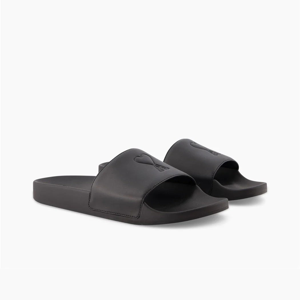 AMI Paris Ami de Coeur Pool Slides (USN400.AA0002)