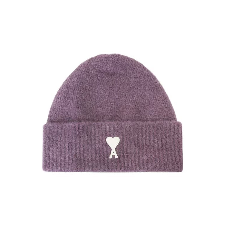 AMI Paris Heart-A Wool Beanie (UHA115.KN0032)