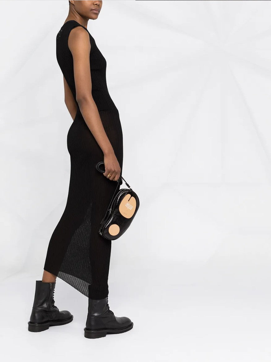 Maison Margiela Ribbed Knit Midi Dress (S29CT1025)