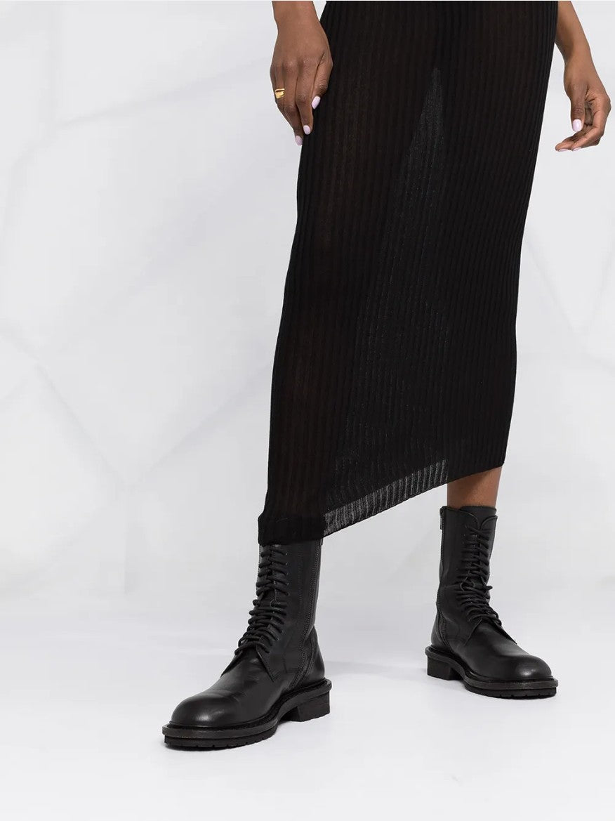 Maison Margiela Ribbed Knit Midi Dress (S29CT1025)