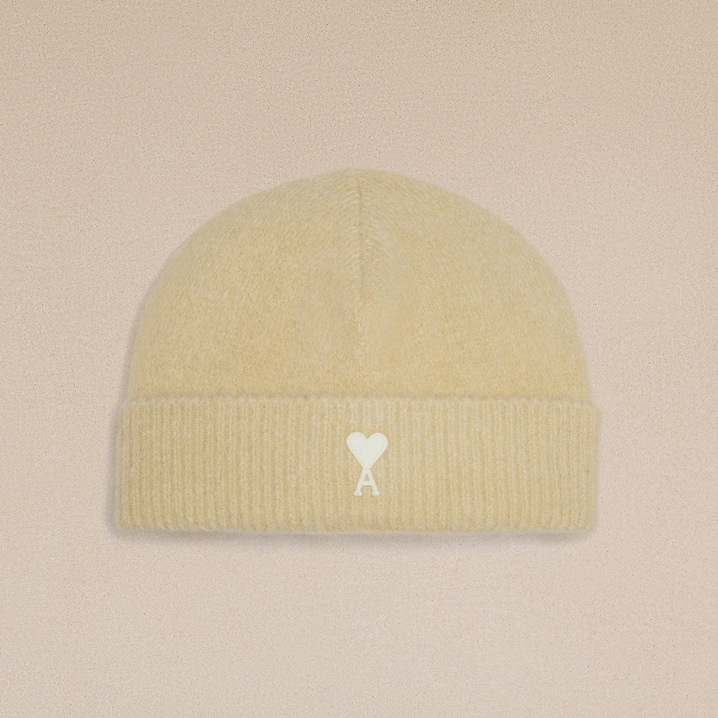 AMI Paris Ami de Coeur Wool Beanie (UHA105.KN0032)