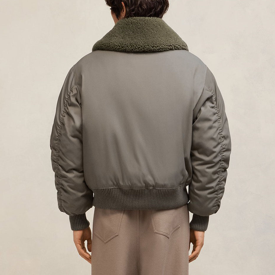 AMI Paris Aviator Bomber Jacket (UJK026.PA0007)