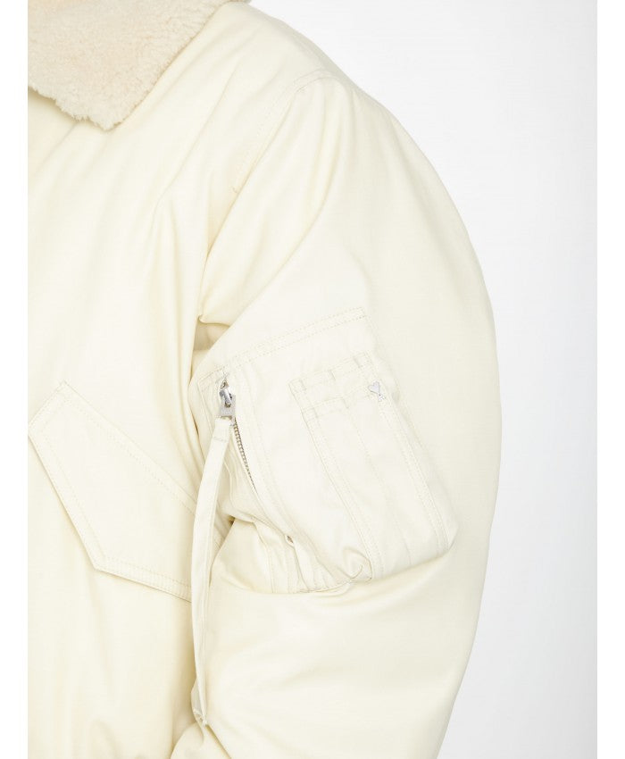 AMI Paris Aviator Bomber Jacket (UJK026.PA0007)