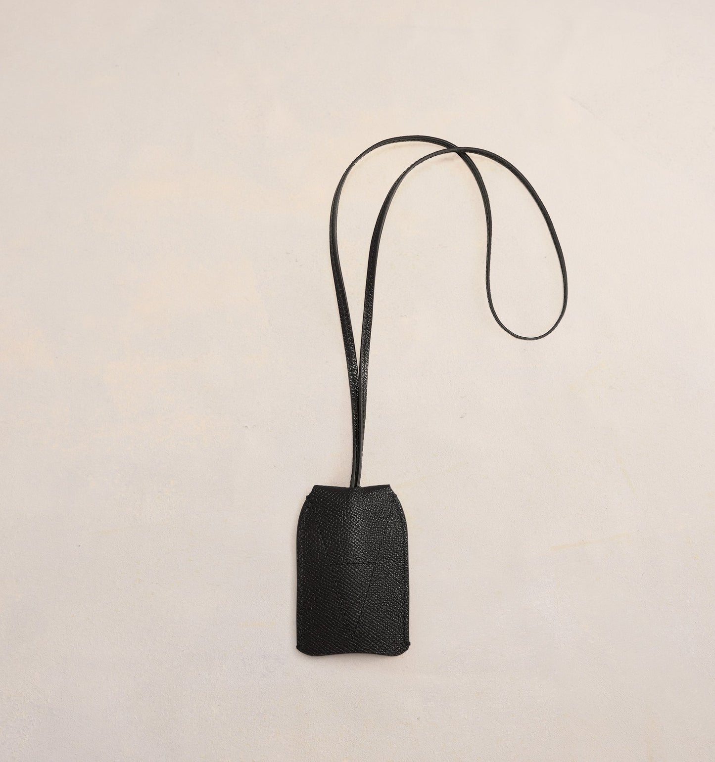 AMI Paris Leather Lanyard Key Holder (USL400.AL0036)