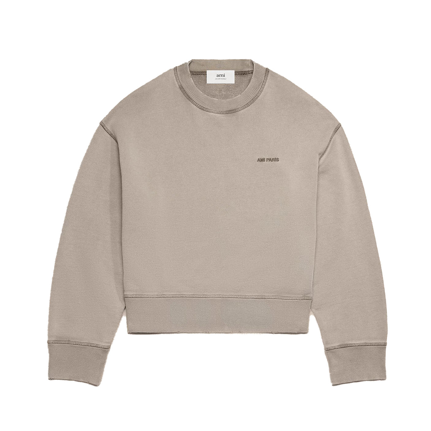 AMI Fade Out Tonal Heart Sweatshirt (USW016.JE0052)