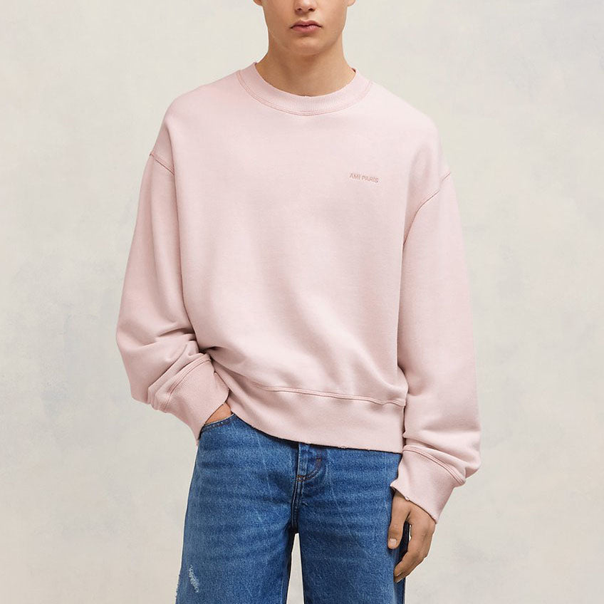 AMI Fade Out Tonal Heart Sweatshirt (USW016.JE0052)
