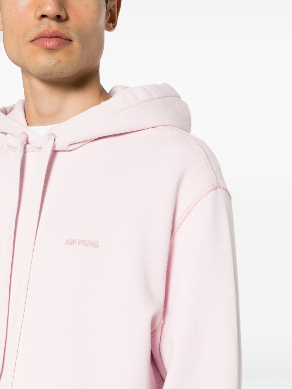 AMI Fade Out Tonal Heart Hoodie (USW216.JE0052)