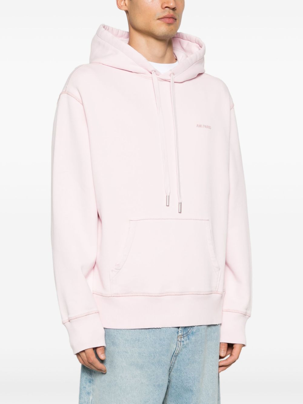 AMI Fade Out Tonal Heart Hoodie (USW216.JE0052)