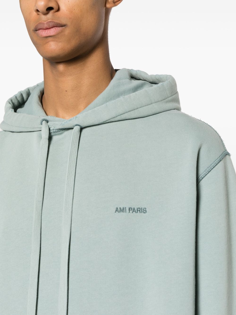 AMI Fade Out Tonal Heart Hoodie (USW216.JE0052)