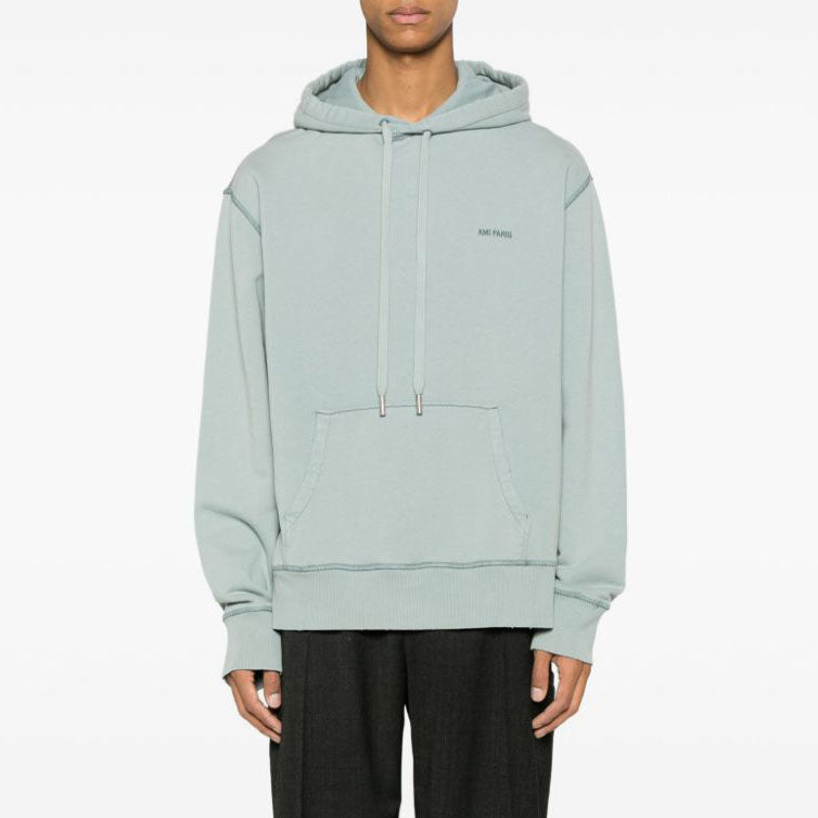 AMI Fade Out Tonal Heart Hoodie (USW216.JE0052)