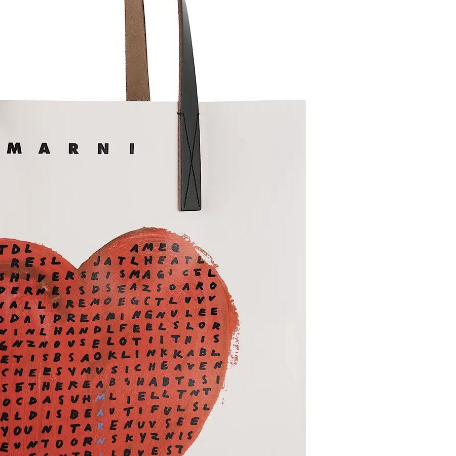 Marni Two-Coloured Heart Print Tote Bag (SHMPQ10A12)