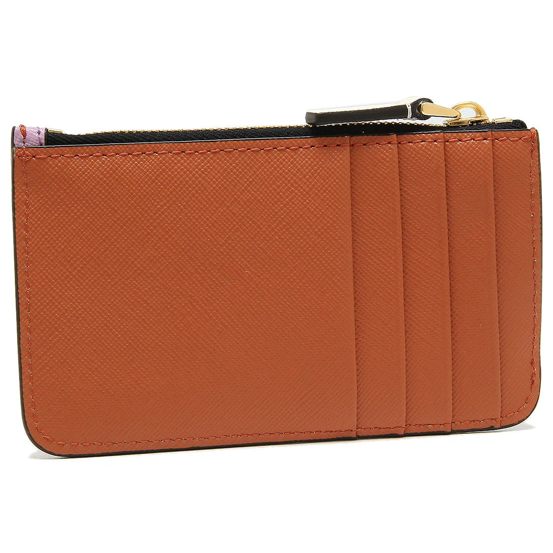 MARNI TRICOLOR LEATHER ZIP CARD HOLDER (PFMO0025U2)
