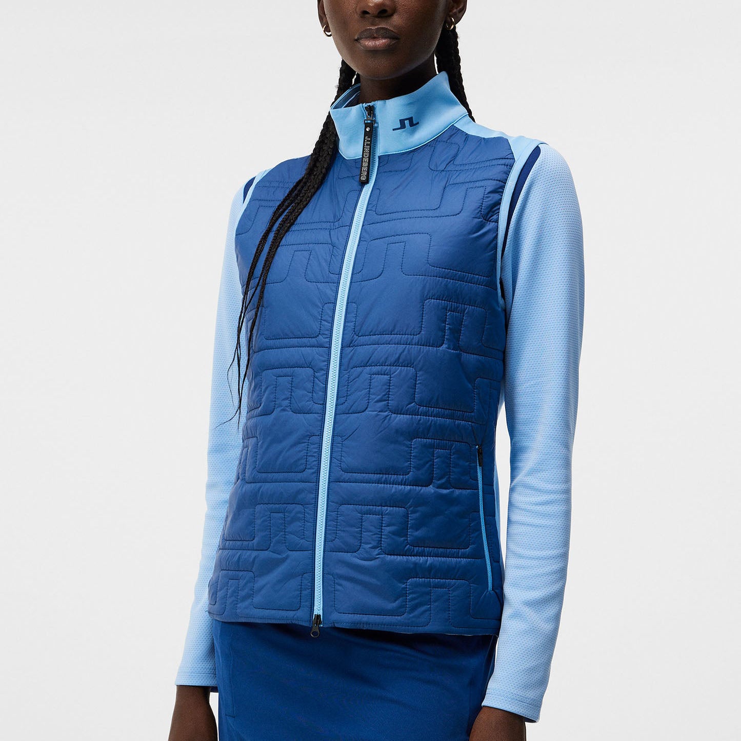 J.Lindeberg Women's Quilt Hybrid Vest (AWOW09101)