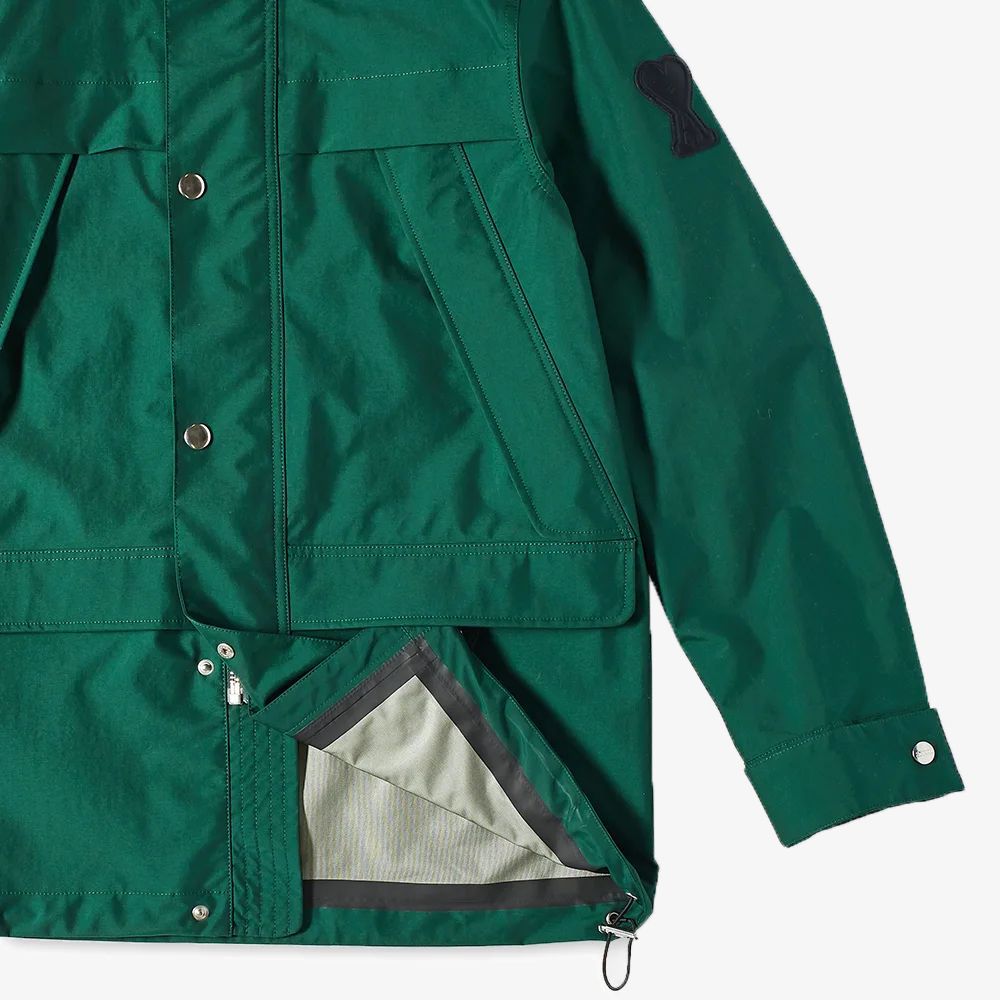 AMI Paris Hooded Technical Jacket (A21OW102.262)