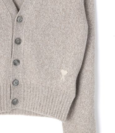 AMI Cashmere V-Neck Cardigan (FKC127.005)