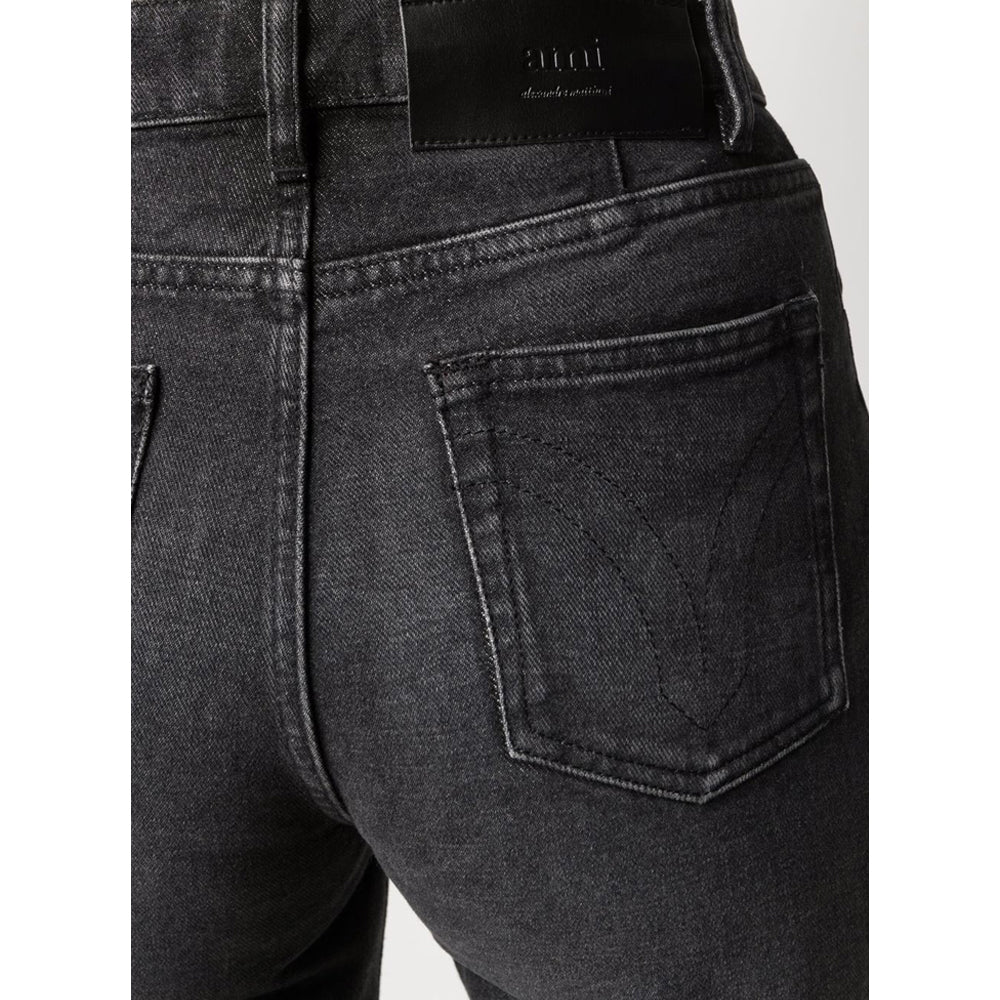 AMI Paris Straight Fit Denim Pants (H21FD010.611)