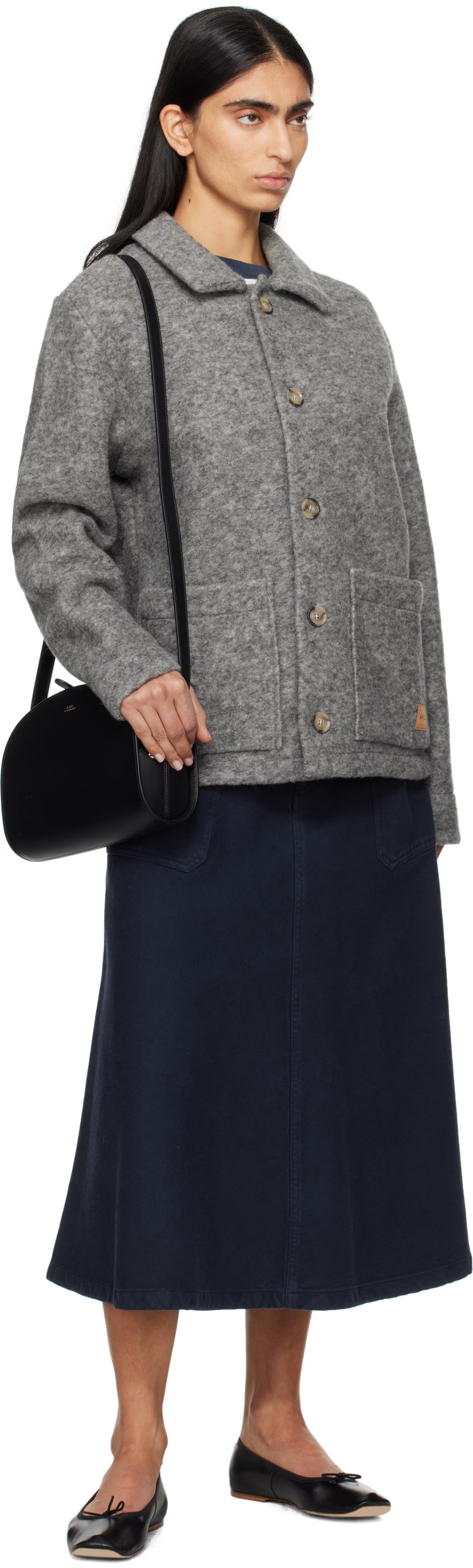A.P.C. Demi-Lune Bag (PXBJQ-F61048)