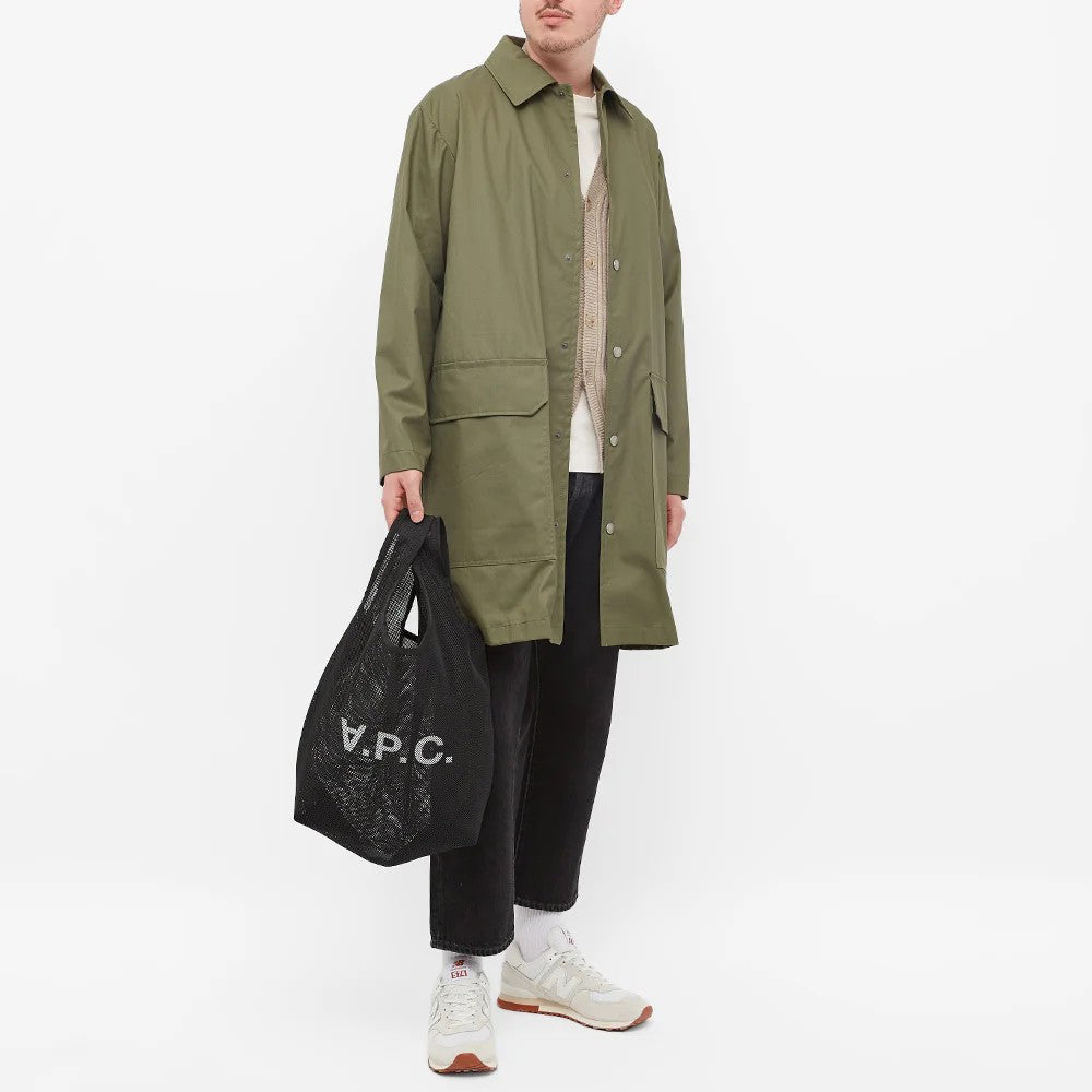 A.P.C. Waffle Mesh Shoulder Bag (PSAEU-H61679S)