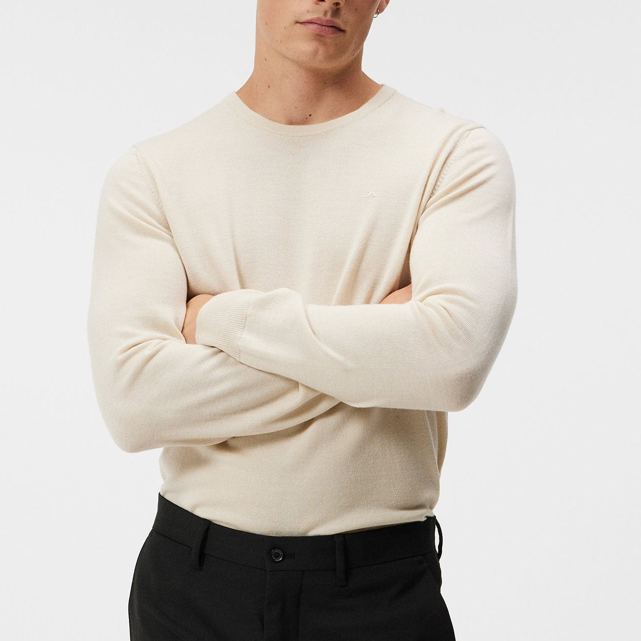 J.Lindeberg Lyle Merino Crew Neck Sweater (FMKW08641)
