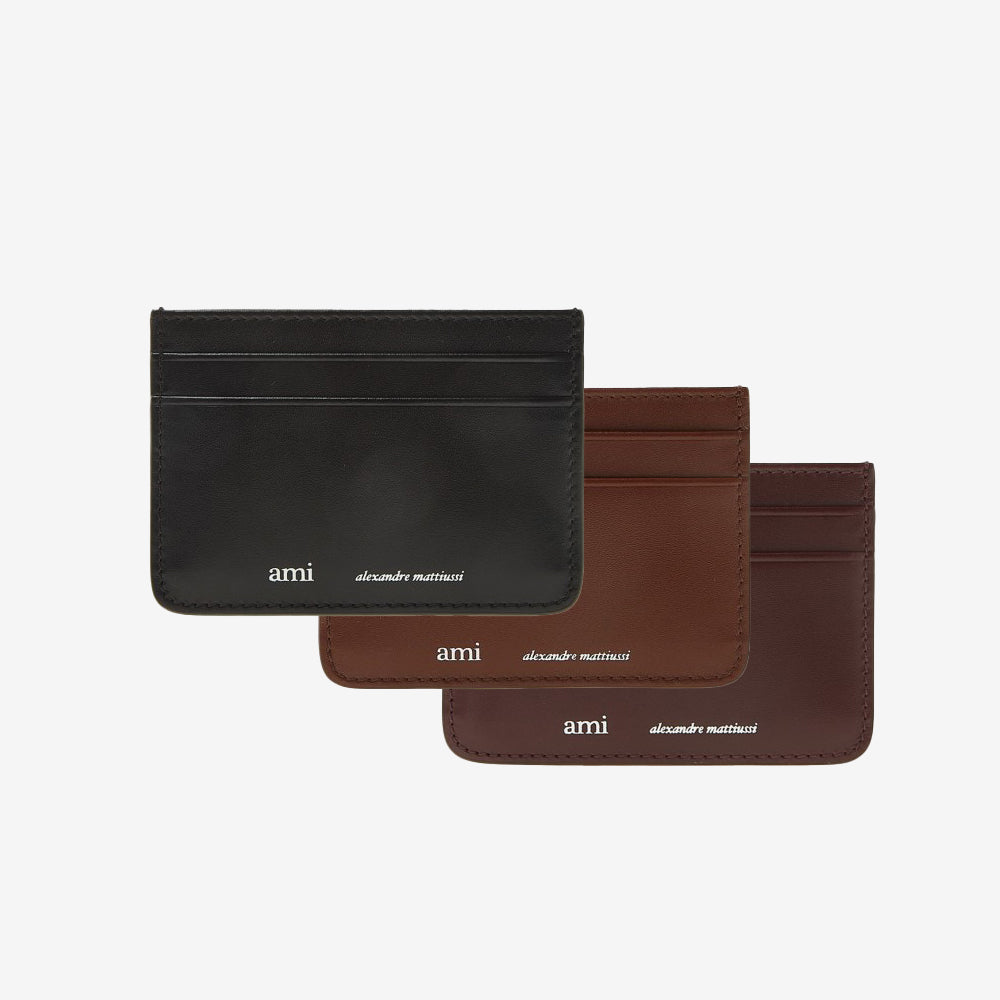 AMI Paris Leather Card Holder (USL003.801)