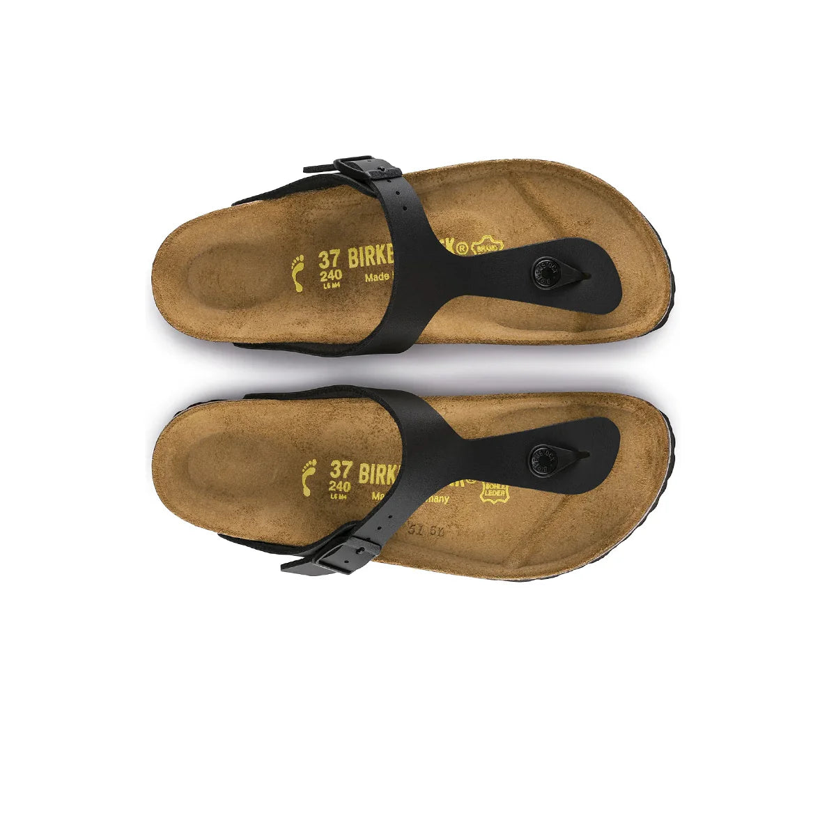 Birkenstock Gizeh Birko-Flor Black Regular 0043691