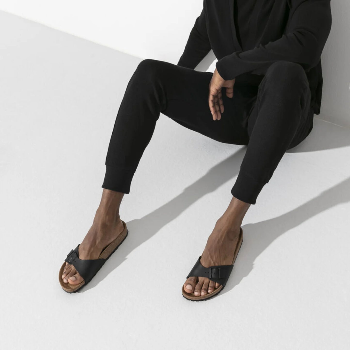 Birkenstock Madrid Birko-Flor Black Narrow 0040793