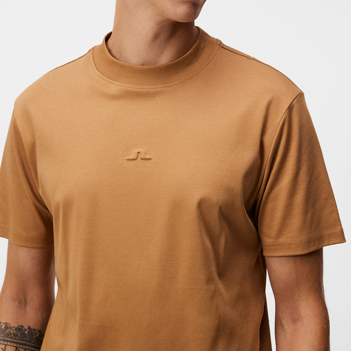 J.Lindeberg Adan Logo Mock Neck Tee (FMJT10073)