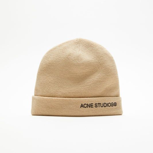 ACNE STUDIOS LOGO BEANIE (FN-UX-HATS000238)