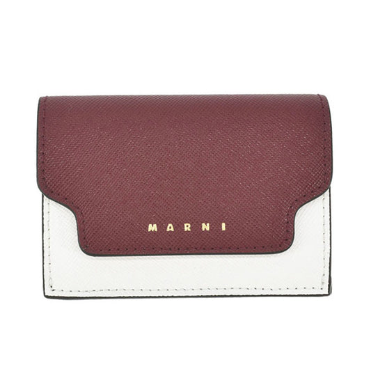 MARNI TRICOLOR LEATHER WALLET (PFMOW02U25)