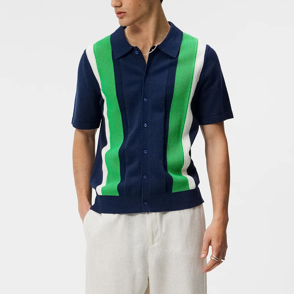J.Lindeberg Reymond Structure Knit Shirt (FMKW10904)