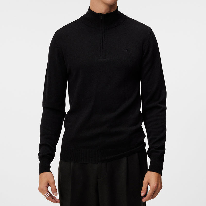 J.Lindeberg Kiyan Quarter Zip Sweater (FMKW10089)