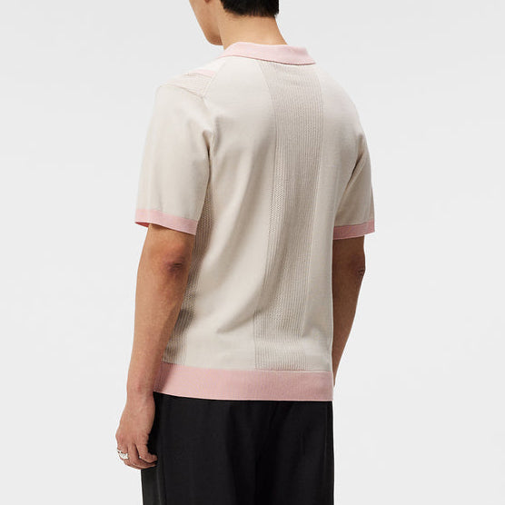 J.Lindeberg Reymond Stripe Polo Shirt (FMKW10427)