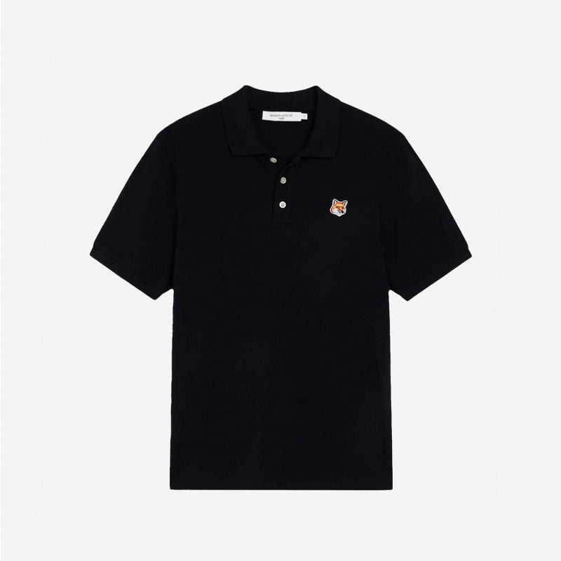 Maison Kitsuné Fox Head Patch Polo Shirt (FU00203KJ7007)