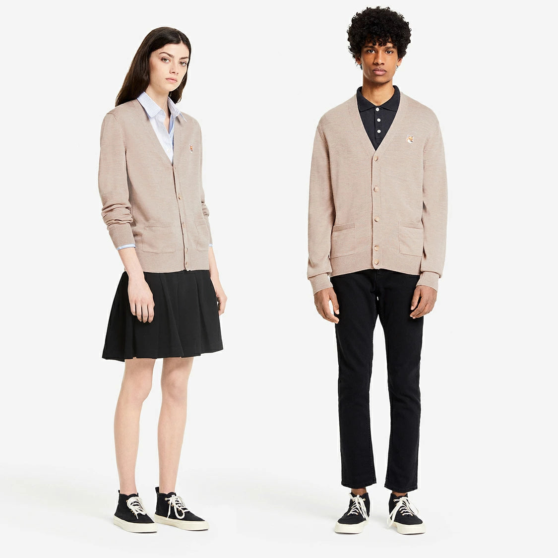 Maison Kitsuné Fox Logo Sweatshirt (GV00542KT1036)