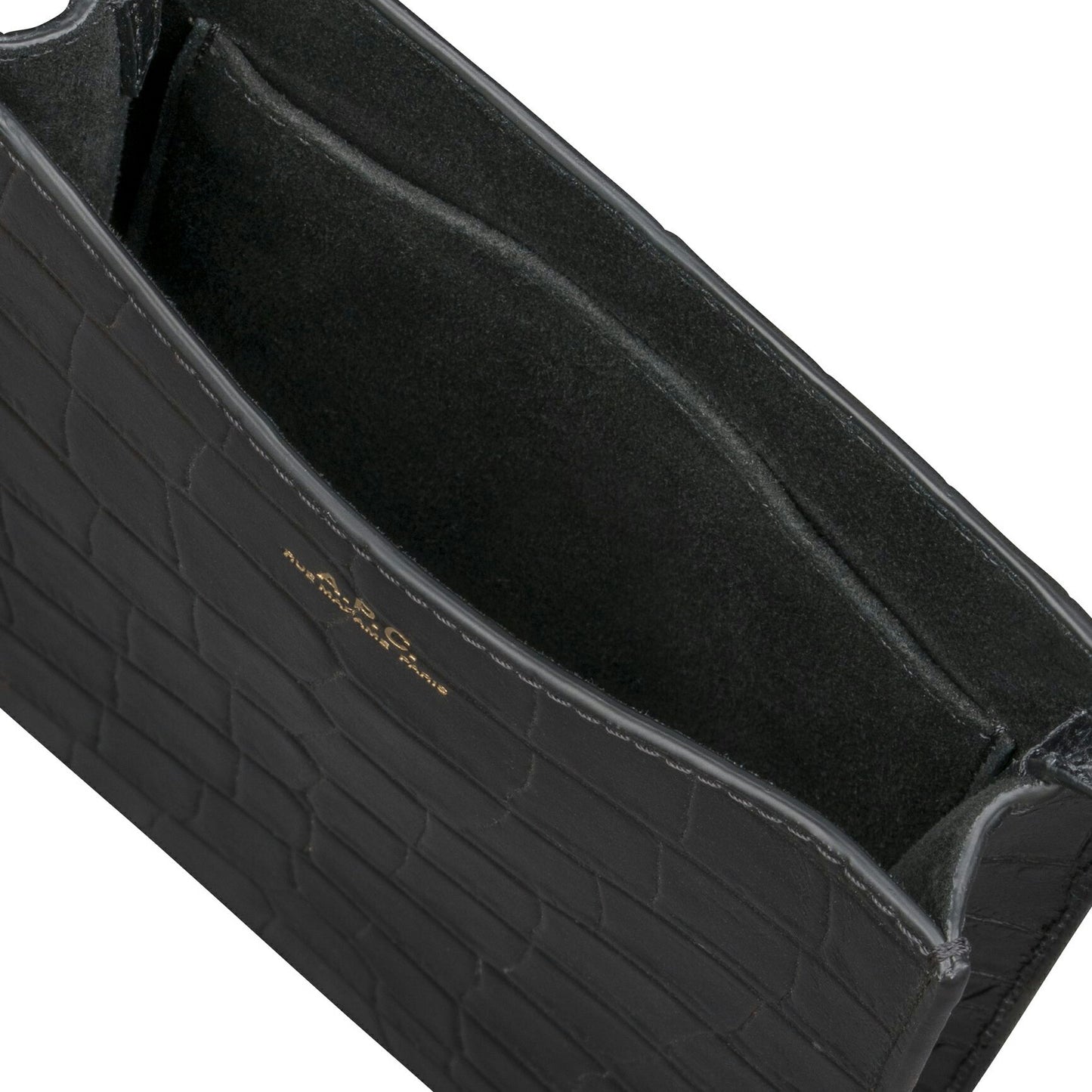 A.P.C. Jamie Mini Bag Croc-Embossed (PXBLJ-F63412)