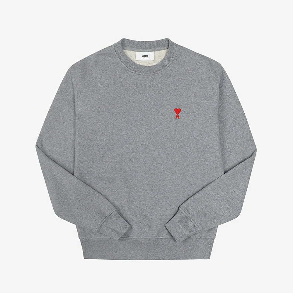 AMI Paris Small Heart Logo Sweatshirt (A21HJ007.730)