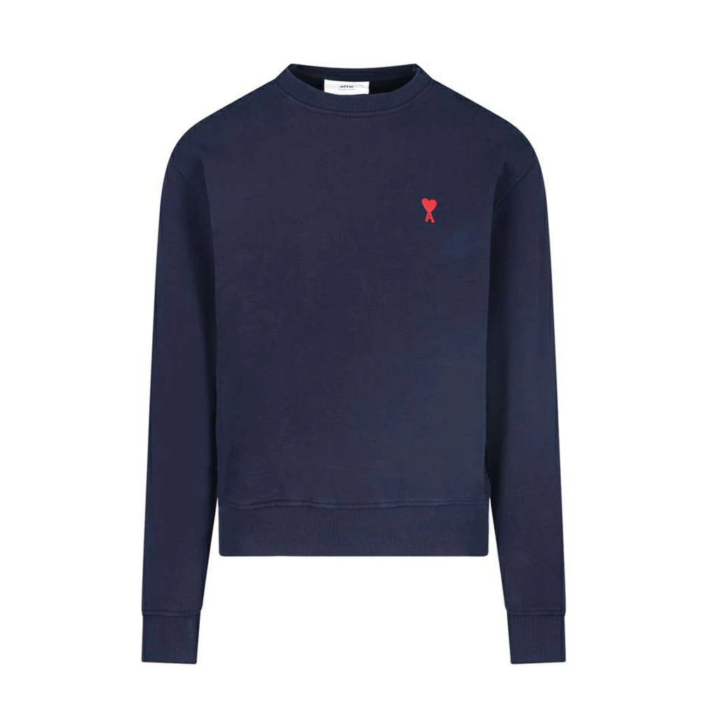 AMI Paris Small Heart Logo Sweatshirt (A21HJ007.730)