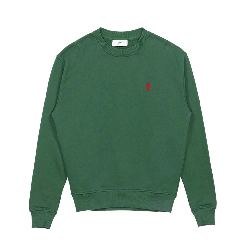AMI Paris Small Heart Logo Sweatshirt (A21HJ007.730)