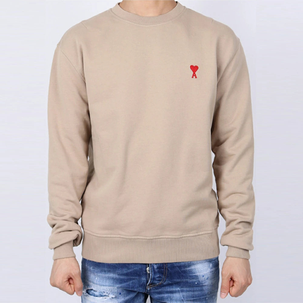 AMI Paris Small Heart Logo Sweatshirt (A21HJ007.730)