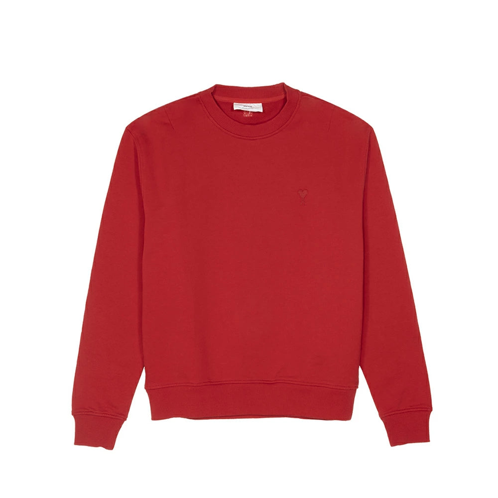 AMI Paris Small Heart Logo Sweatshirt (A21HJ007.730)