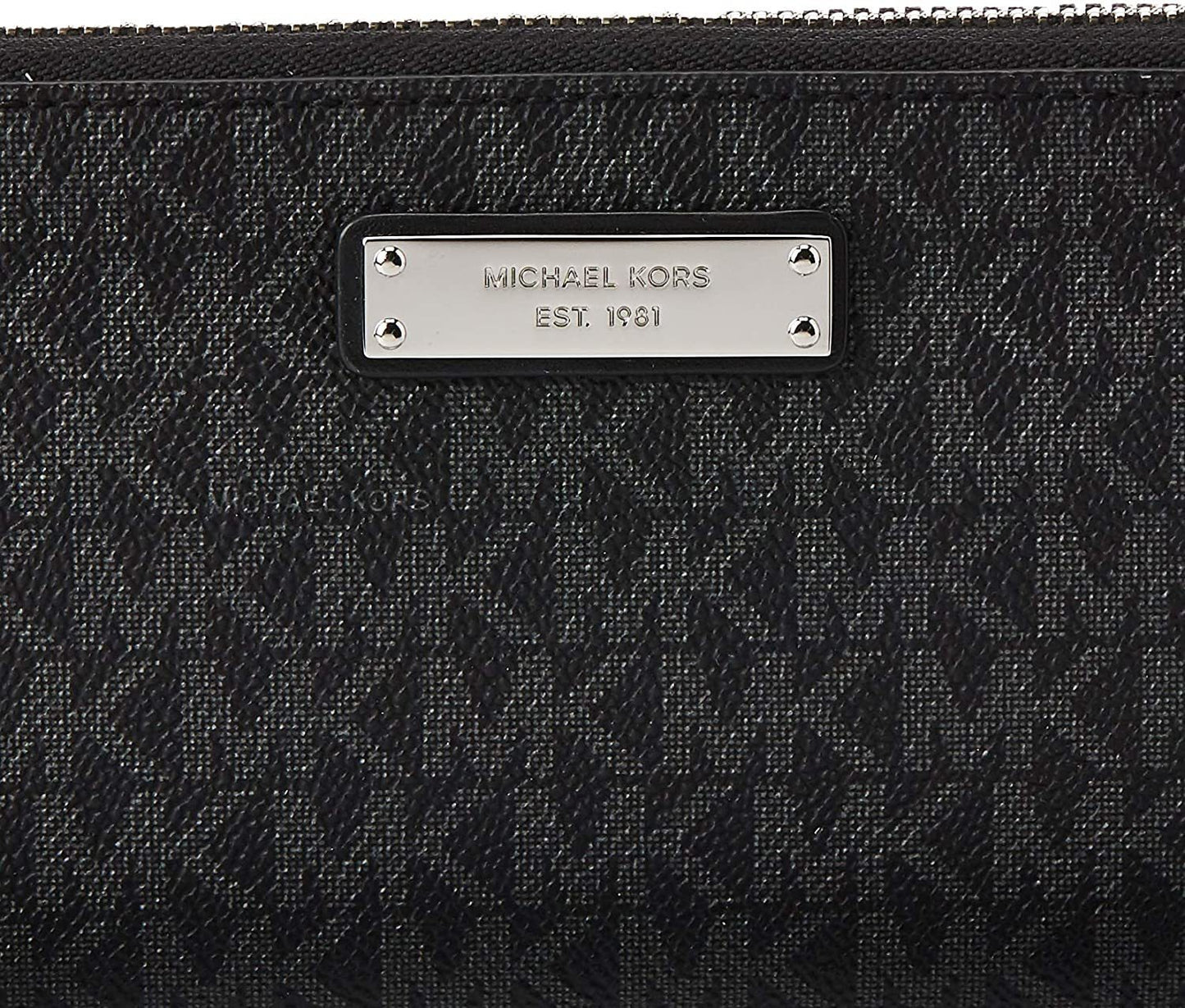 Michael Kors Jet Set Travel Logo LG Continental Wristlet Wallet (32S7STTE9B)