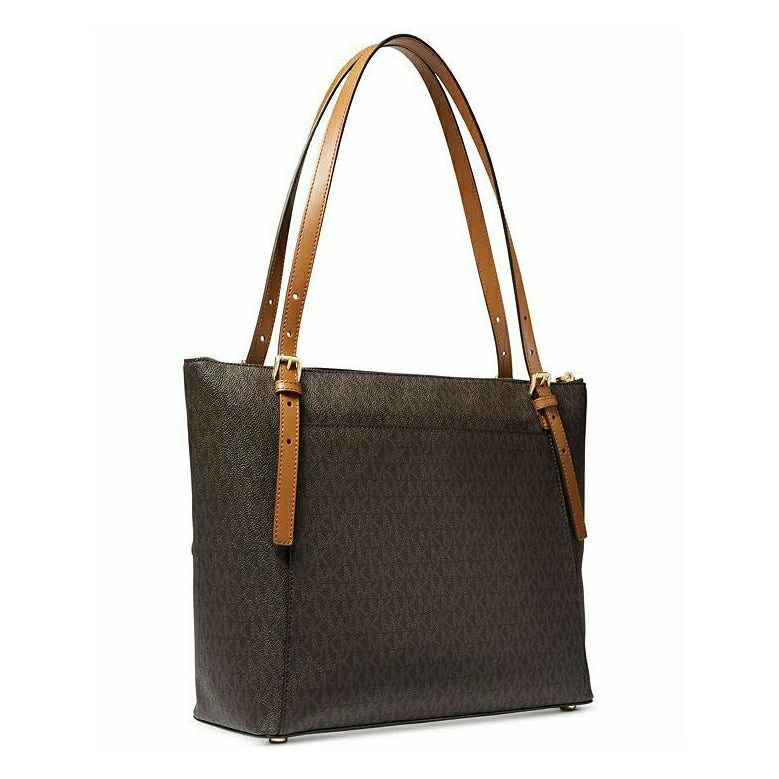 Michael Kors Voyager Logo Large East West Top-Zip Tote (30F9GV6T9B)