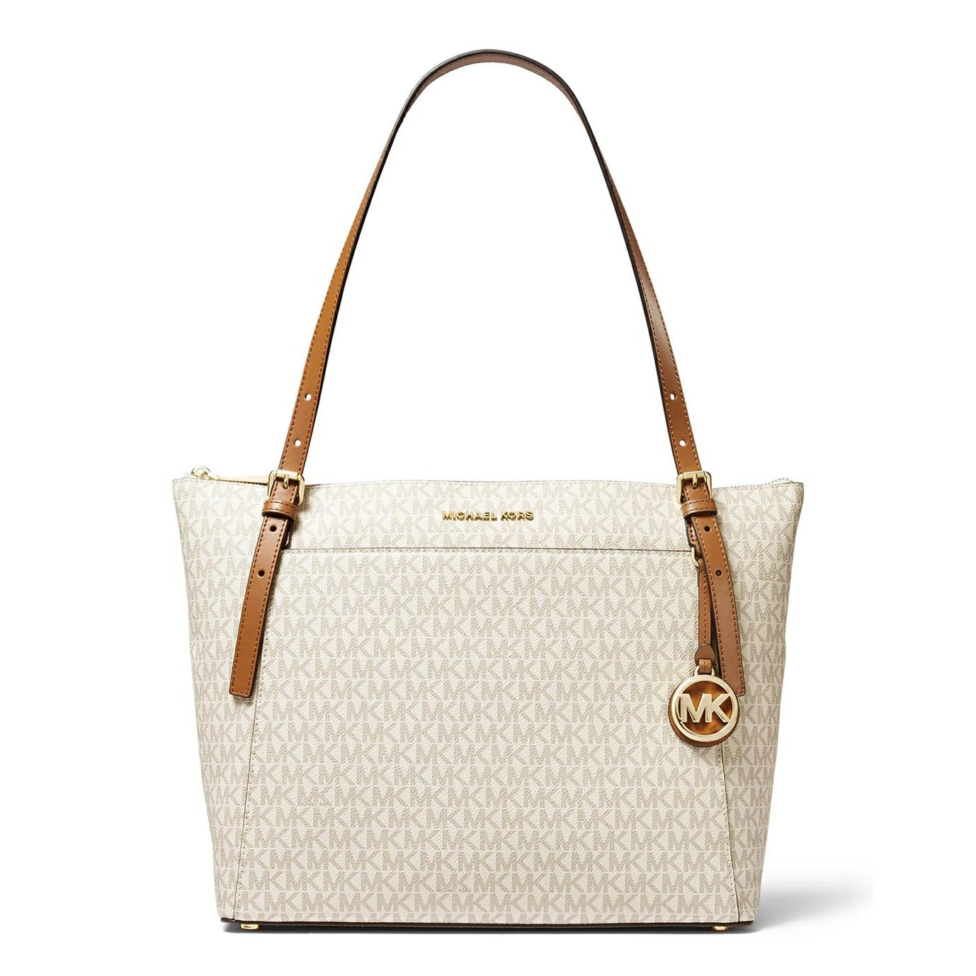 Michael Kors Voyager Logo Large East West Top-Zip Tote (30F9GV6T9B)