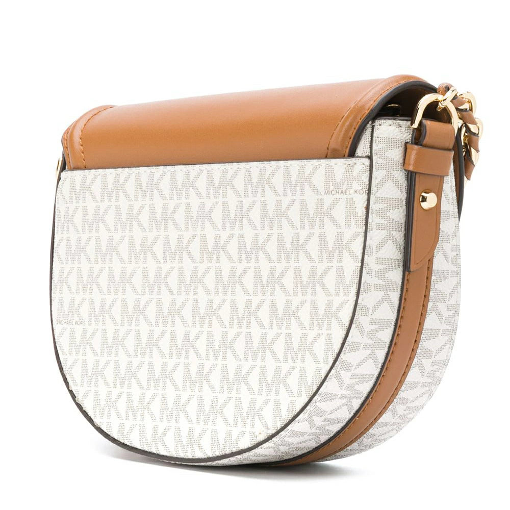 Michael Kors Jet Set Logo Medium Half Dome Crossbody (32T0GT9C6B)