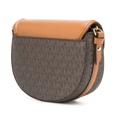 Michael Kors Jet Set Logo Medium Half Dome Crossbody (32T0GT9C6B)